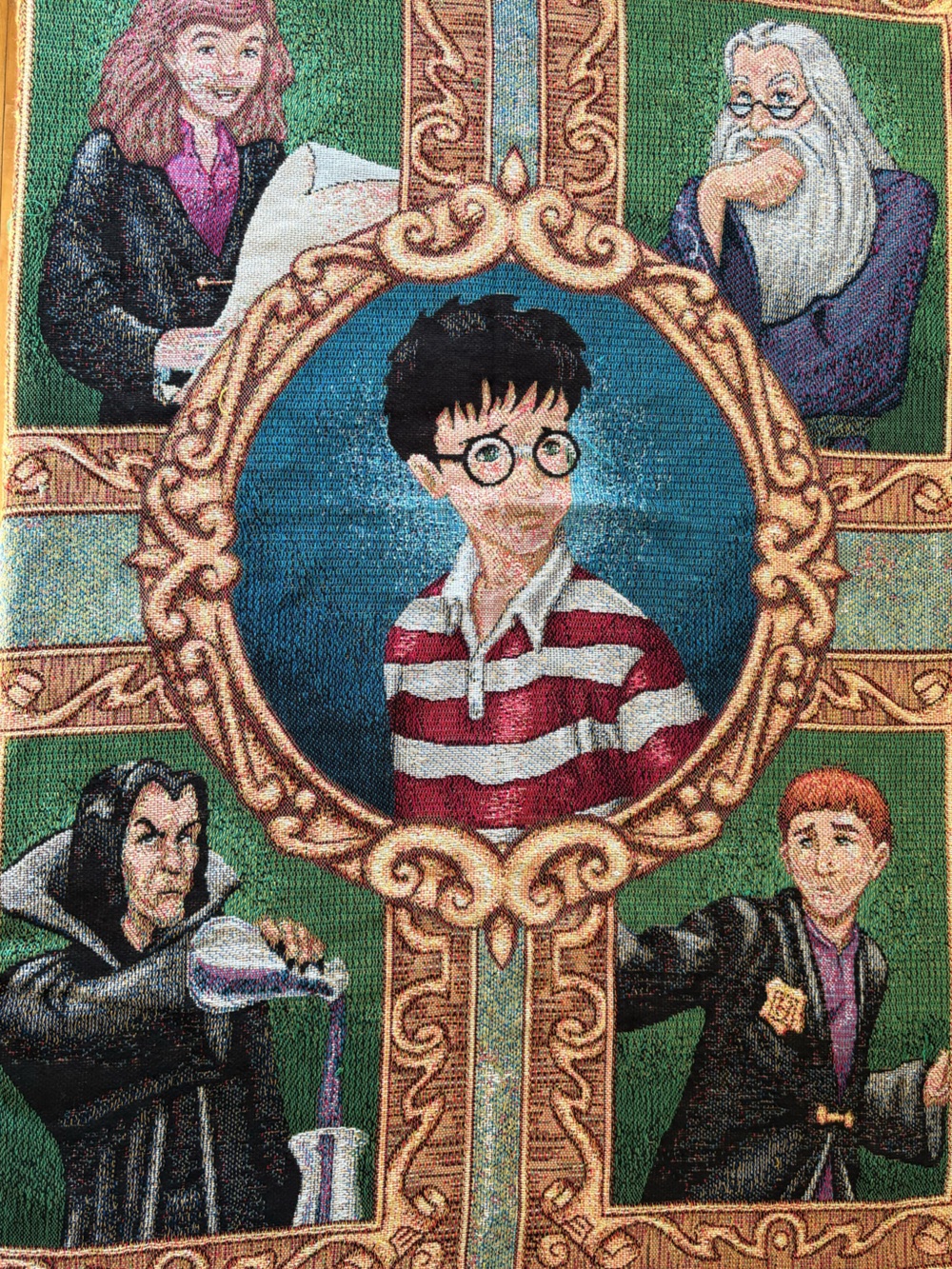 Hogwarts Harry Potter Portrait Wall Tapestry/blanket